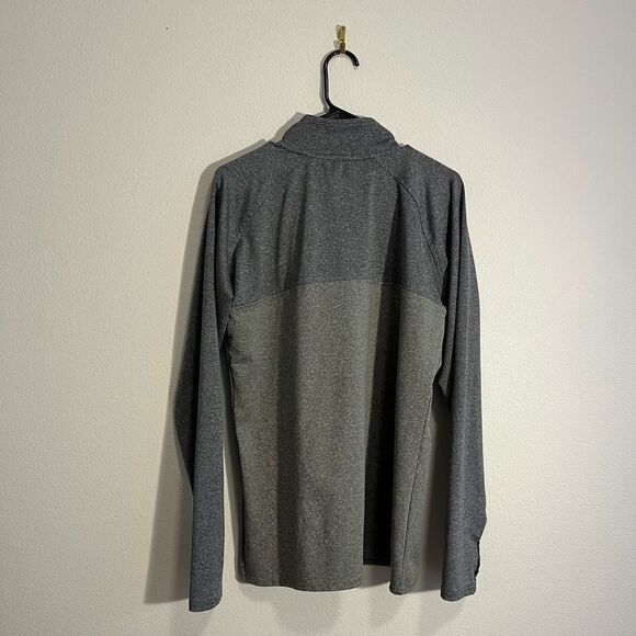 Iowa Hawkeyes Big Ten NCAA Women's Gray Rivalry Threads Asymmetrical 1/4 Zip - S - Picture 2 of 5